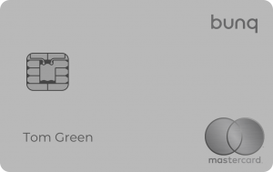 bunq Carte Metal Mastercard Front