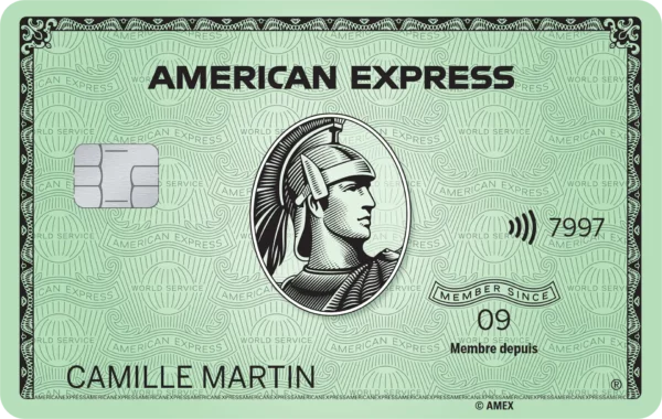 Carte Green American Express