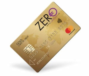 Carte ZERO Gold - New Financer