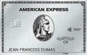 Carte Platinum American express - New Financer