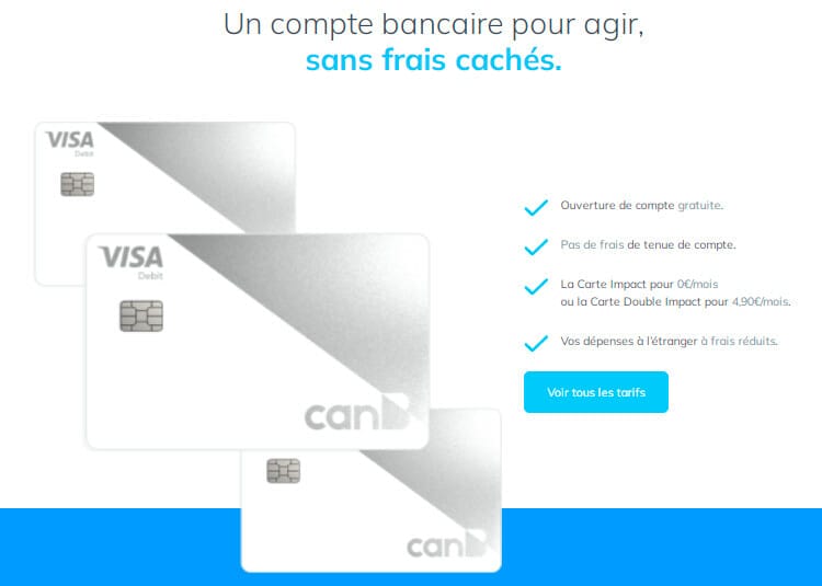 CanB banque compte bancaire - New Financer