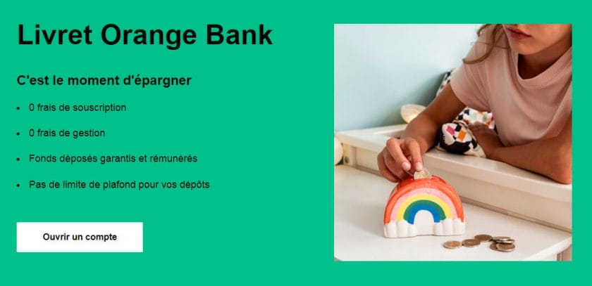 Orange bank Épargne - New Financer