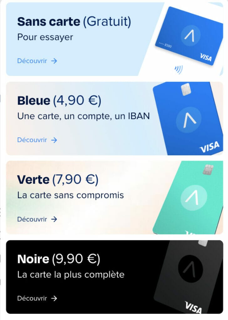 Cartes bancaires Lydia - New Financer