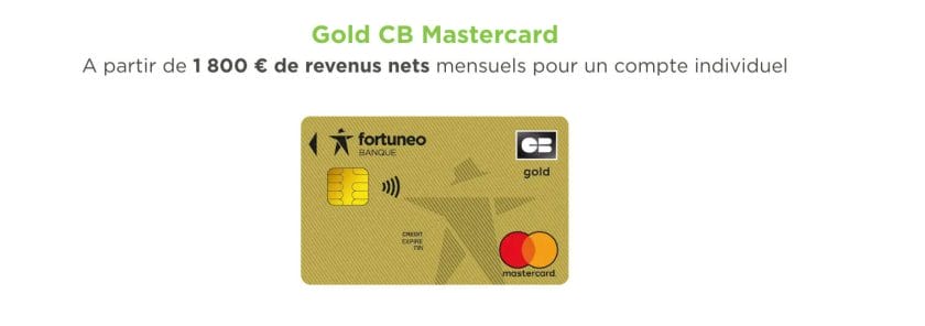 Condition revenu Fortuneo carte gold avis - New Financer