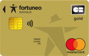 Fortuneo carte gold logo - New Financer