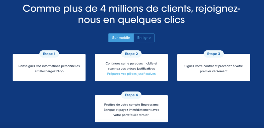 Comment ouvrir compte Welcome Boursorama banque - New Financer