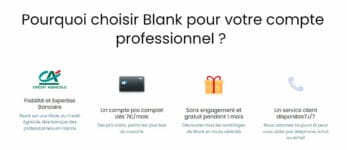 Blank banque les avantages - New Financer